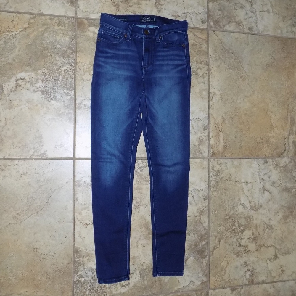 Lucky Brand Brooke Legging Jeans Womens 2/26‎ Blue Dark Wash Excellent Skinny